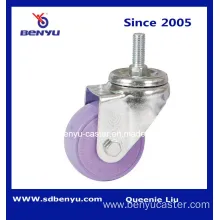 Industrial Purple Color Caster with Screw